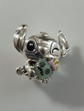 Authentic Pandora Disney Stitch & Scrump Charm